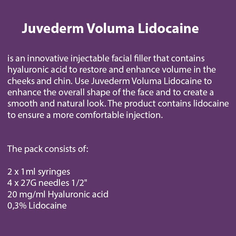 Juvederm® Voluma with Lidocaine