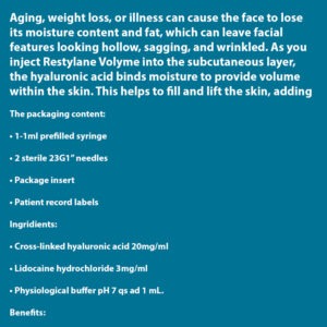 Restylane® Volyme Lidocaine Restylane® Volyme Lidocaine