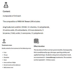 RRS® HA Tensor Lift RRS® HA Tensor Lift