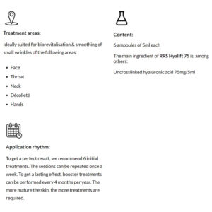RRS HYALIFT 75 RRS HYALIFT 75