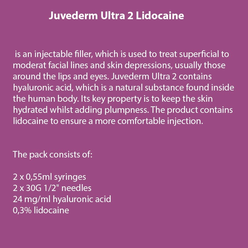 Juvederm® Ultra 2 with Lidocaine