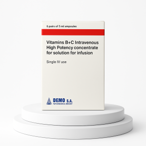 Pabrinex (Generic) Vitamin C & B Inj IV 5ml Pack of 6