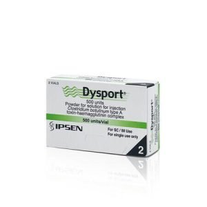Dysport Botulinium Type A - 500 Units Dual Vials Anti-wrinkle Treatment