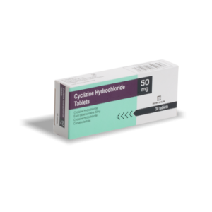 Cyclizine 50mg Tablets (30)