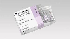 Adrenaline inj amp 1MG/1ml MPI (10 x 1ml)