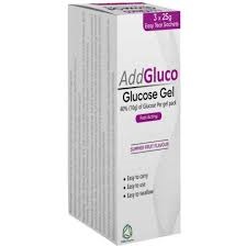 ADDGLUCO GLUCOSE 40% ORAL GEL 75G (3x25g)