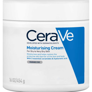 CeraVe Moisturising Cream Pot with Hyaluronic Acid & Ceramides for Dry to Very Dry Skin 454g​