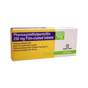 Phenoxymethylpenicillin 250mg tablets x 28