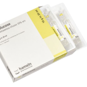 GLUCOSE INJ 50% 20ML X 10