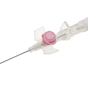 Terumo Versatus Winged and Ported IV Cannula 20g (Pink) 32mm (1)