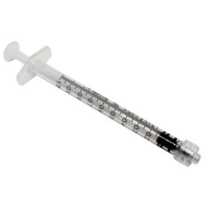 Leur Lock 1ml Syringe x 10